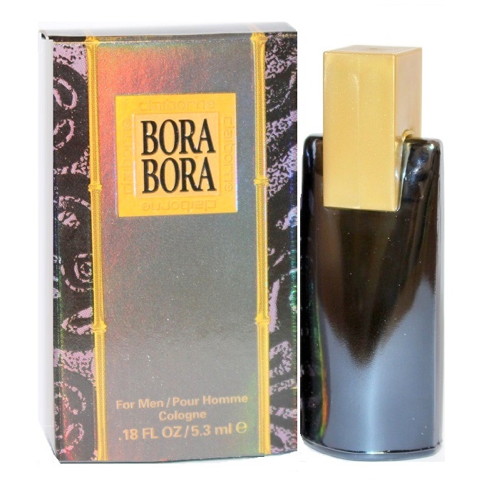 Bora Bora Mini Cologne by Liz Claiborne 0.18oz / 5.3ml Eau De Cologne for men Bora Bora Mini Cologne by Liz Claiborne 0.18oz / 5.3ml Eau De Cologne for men